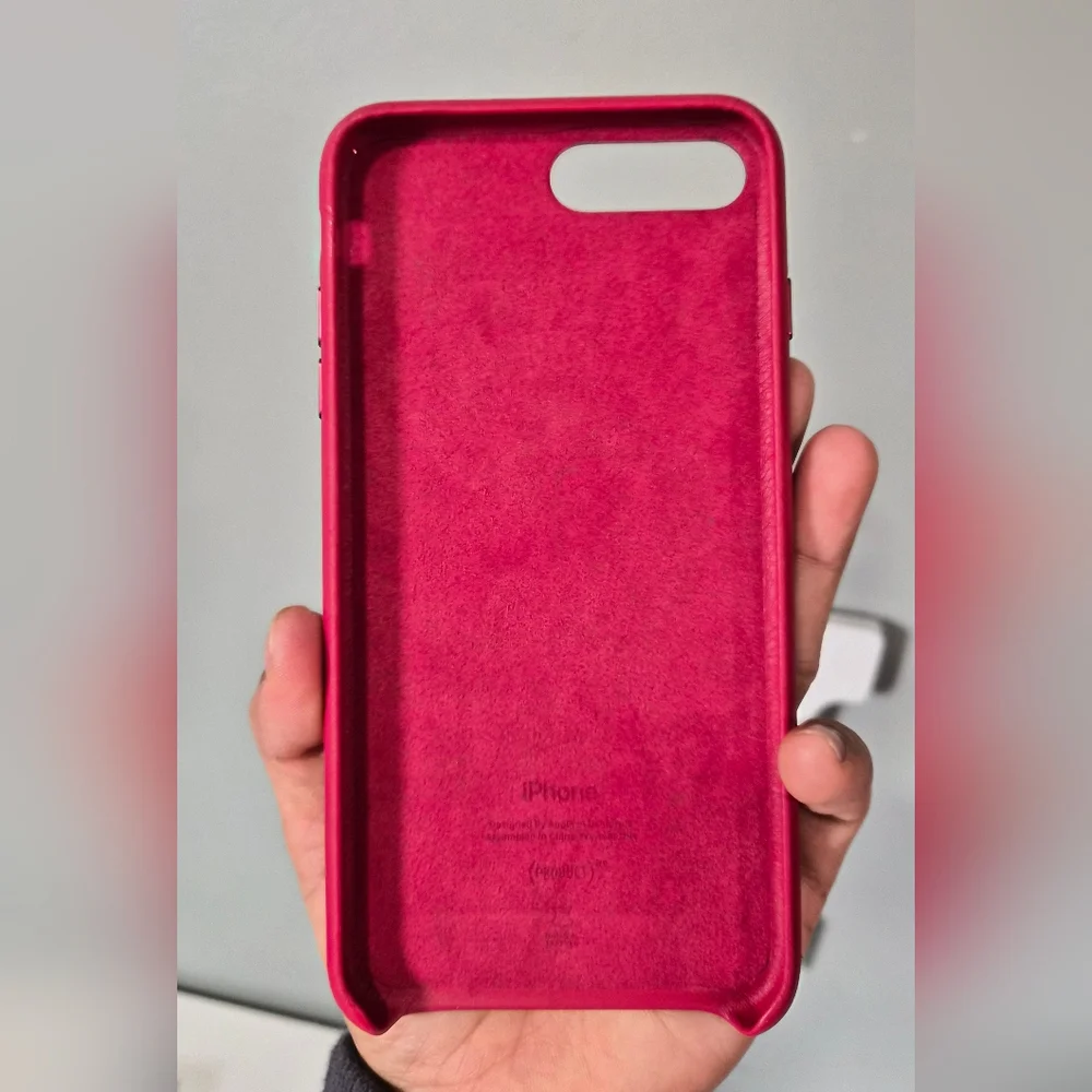 iPhone 8 plus leather case